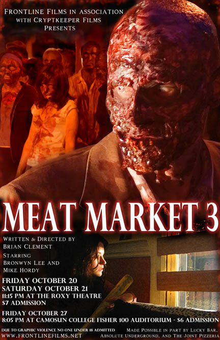 Meat Market 3 poster, directed by Brian Clement