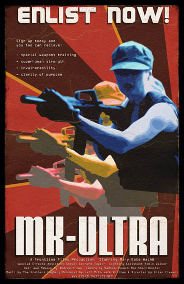 MK Ultra poster, starring Mary Kate Haché